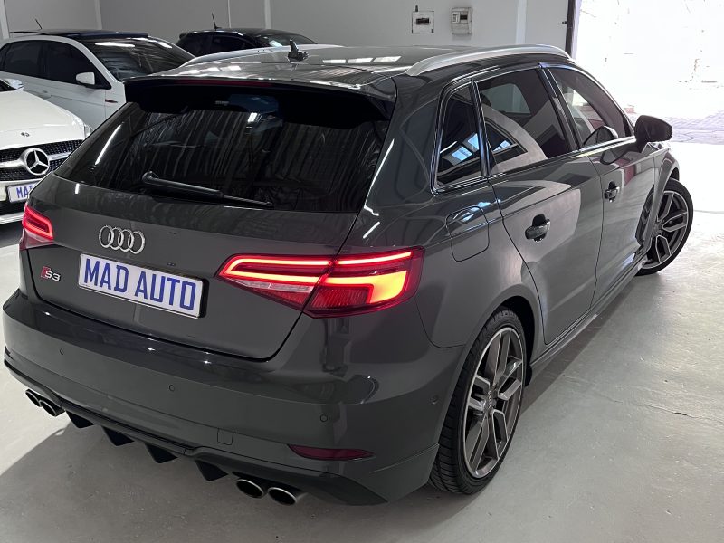 2018 Audi S3 Sportback Quattro Auto (228kW)